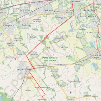 Zeopoxa Cycling trail, distance, elevation, map, profile, GPS track