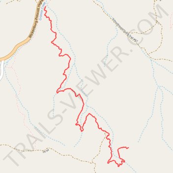 Cool Beans #26 trail, distance, elevation, map, profile, GPS track