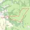 Self-Guided Nature Trail Loop in Konza Prairie Biological Station trail, distance, elevation, map, profile, GPS track