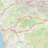 Irvine, Scotland to Stonehouse and back trail, distance, elevation, map, profile, GPS track